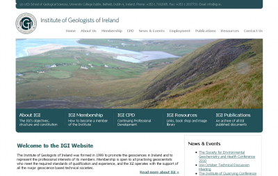 The Institute of Geologists of Ireland