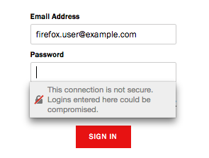 Firefox Insecure